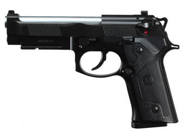 Airsoft 1 joule gaz pistolet a bille bb US M9 Beretta - Airsoft promo ,  replique d'arme en airsoft, pistol - LES 3 CANNES - Les Trois Cannes