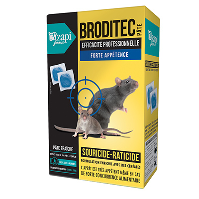 Raticide/Souricide Rats et Souris/Raticide Professionnel